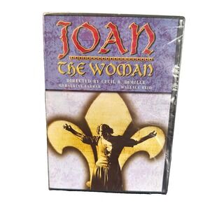 Joan The Woman 1916 DVD Cecil DeMille Silent Film Joan of Arc New Sealed Rare